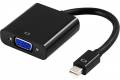 Deltaco Mini DisplayPort till VGA-adapter