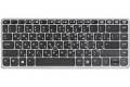 HP I Backlit keyboard with pointing stick. Dual-poi