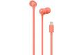 Beats urBeats3 - Hörlurar med mikrofon - inuti örat - kabelansluten - Lightning - ljudisolerande - Coral - för iPad/iPhone/iPod (Lightning)