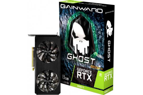 Gainward GeForce RTX 3060Ti Ghost OC 8GB LHR – Komponentkoll